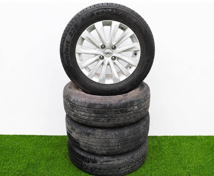 Juego llantas chery fullwin usadas +iva